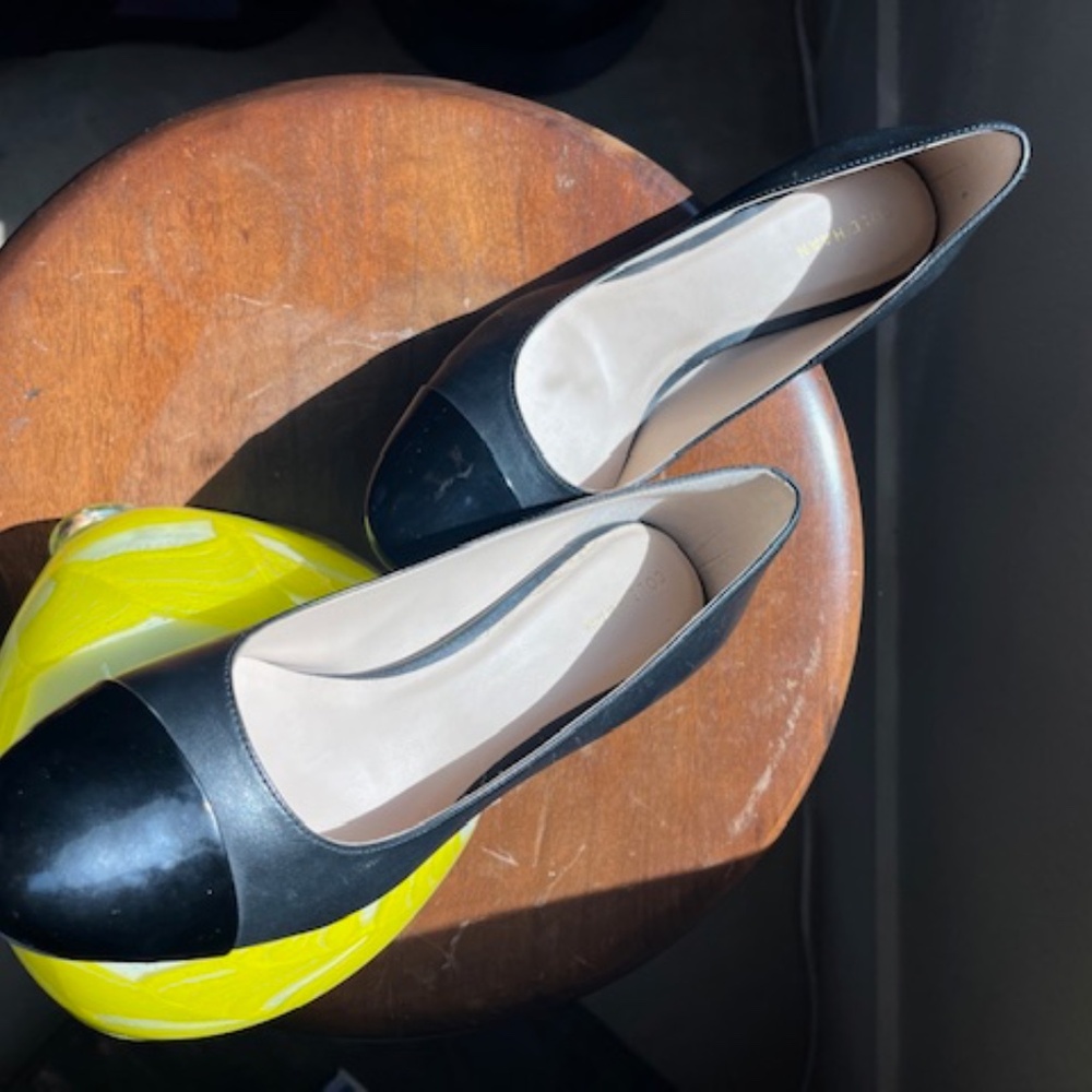 Chanel Black Cap-toe Pumps?  Nope, Cole Haan, and worth the look! - Picture 6 of 16